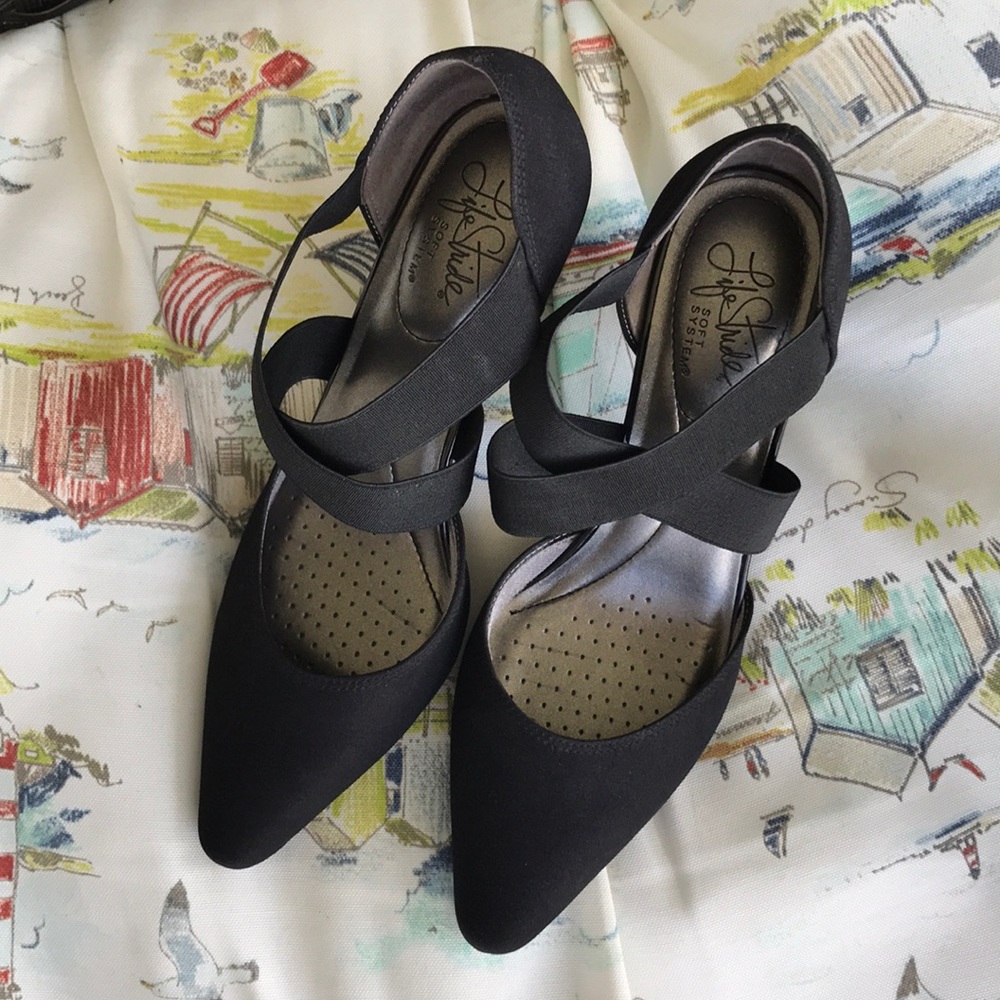 LifeStride Size 7.5 Black